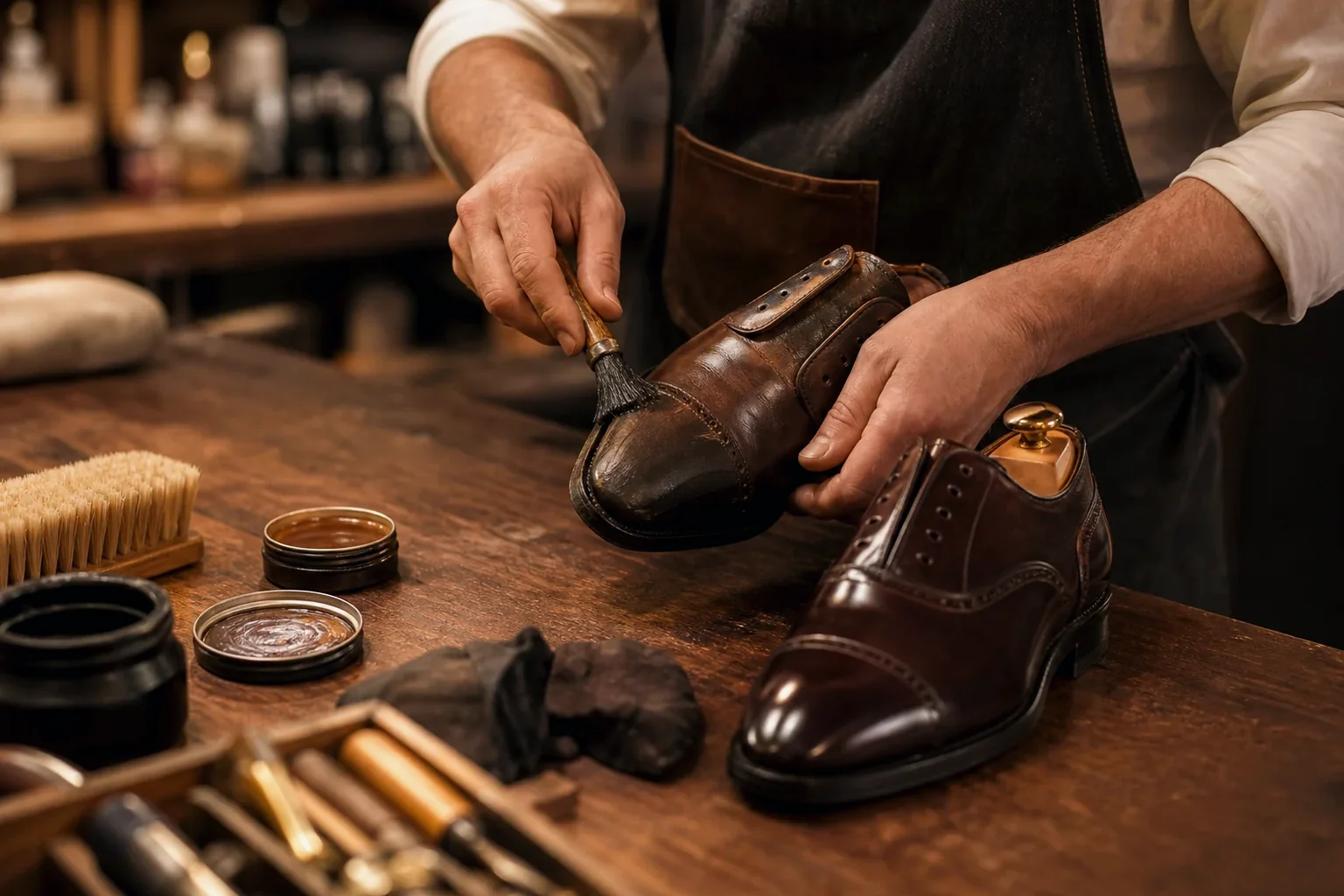 Reforma de sapatos sociais em Criciúma